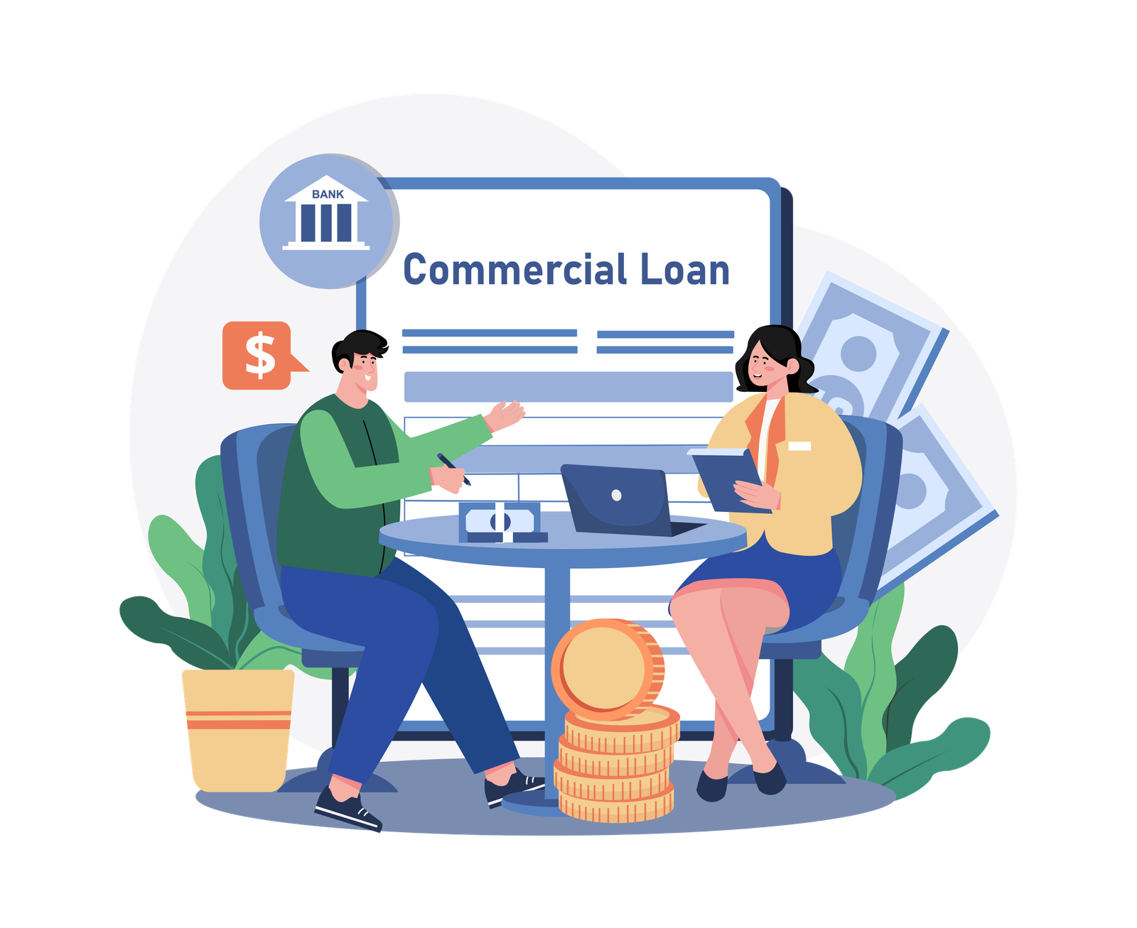 Commercial et Marketing icon